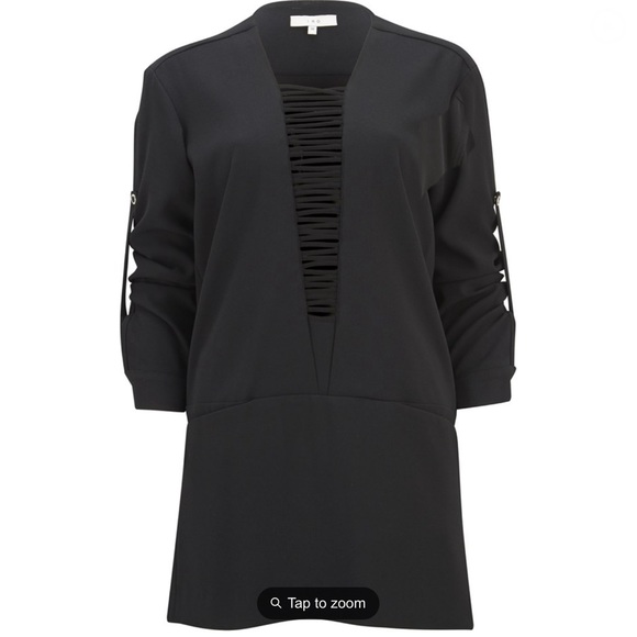 IRO Odriane Ladder Front Mini‎ Dress Sz S - Picture 3 of 8